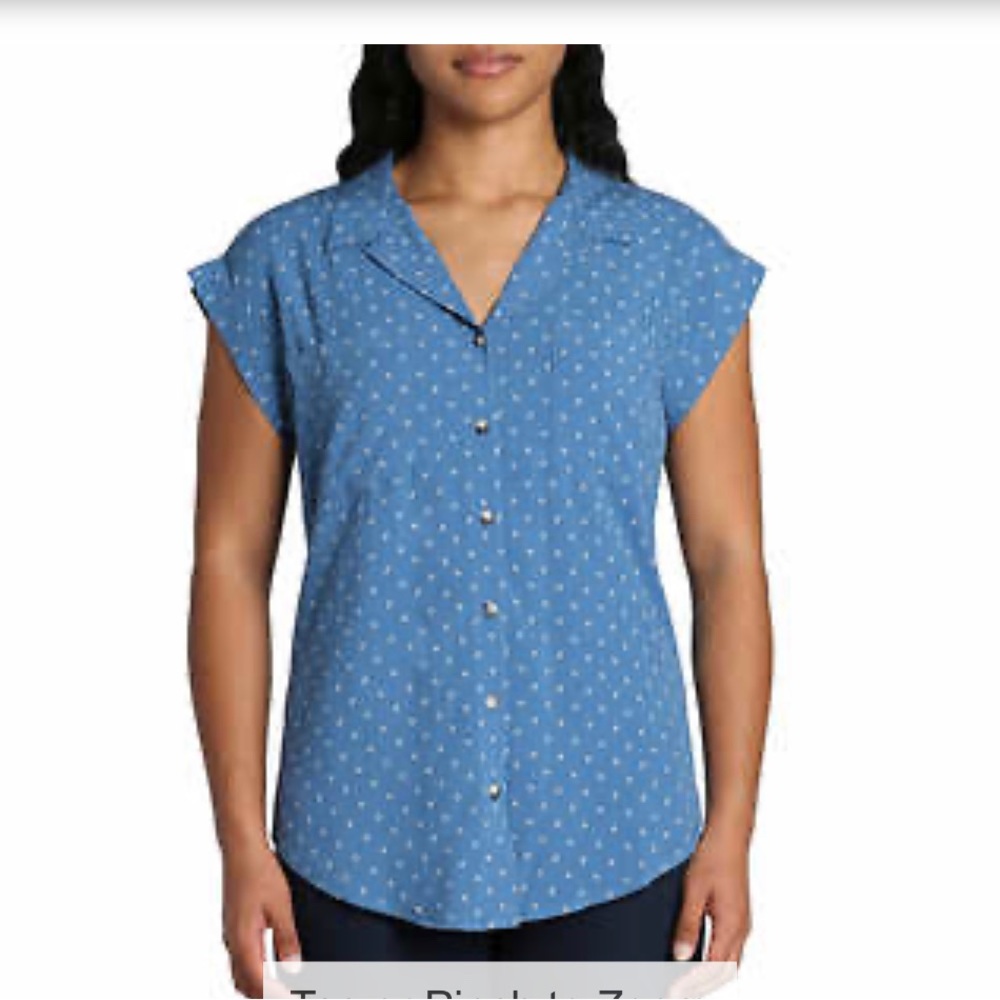 Jachs Girlfriend Ladies' Short Sleeve Blouse